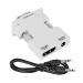 Tobo-HDMI-Female-to-VGA-Male-Converter-Adapter-with-35mm-Audio-Jack-Gold-Plated-Adapter-Compatible-with-Laptop-PC-DVD-Desktop-HDMI-Female-to-VGA-Male-0